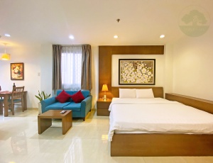 A studio serviced apartment, Distrct 1, Nguyen thi Minh Khai street