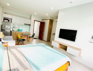 NICE AND CLEAN STUDIO APARTMENT IN BINH THANH,  NGUYEN HUU CANH STREET, NEAR SUNWAH PEAL, EASY ACCESS TO PHAM VIET CHANH JAPANESE TOWN, CONVENIENT GOOD FOR COMMUTING