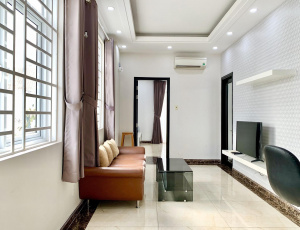 COZY 1 BEDROOM SERVICED APARTMENT WITH BATHTUB IN BINH THANH,  PHAM VIET CHANH STREET