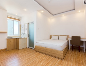 A studio type serviced apartment, Phu Nhuan district, Phan Đình Phùng street