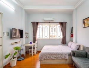 A studio apartment  , Distrct 1,  Nguyễn Trãi street