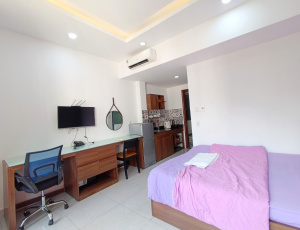 365USD – COZY STUDIO WITH BIG TERRACE IN DISTRICT 3, HAI BA TRUNG STREET