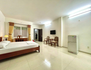 ONLY 285USD - AFFORDABLE SERVICED APARTMENT FOR RENT  IN BINH THANH,  PHAM VIET CHANH STREET