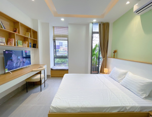 LIGHTING APARTMENT FOR RENT  IN BINH THANH,  DIEN BIEN PHU STREET