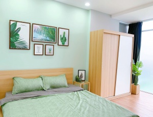 355USD - COZY APARTMENT WITH BALCONY, NEAR PHAM VIET CHANH STREET, THI NGHE MARKET