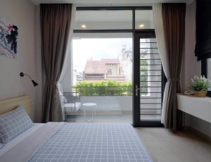  BEAUTIFUL & BRIGHT APARTMENT WITH BALCONY AND BATHTUB – NEAR LE VAN TAM PARK, TAN DINH MARKET IN DAKAO DISITRCT 1