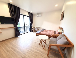 Serviced apartment for rent  in Thao Dien with balcony